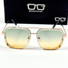 Dita – 77 – 48 – Golden Multi – Metal – Sunglasses – Unisex