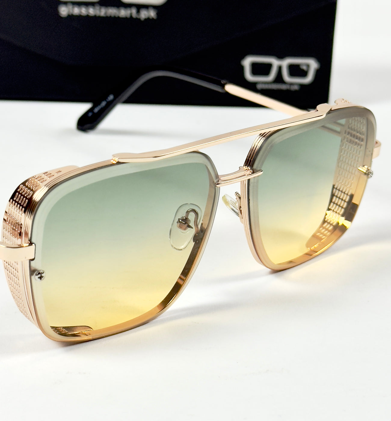 Dita – 77 – 48 – Golden Multi – Metal – Sunglasses – Unisex