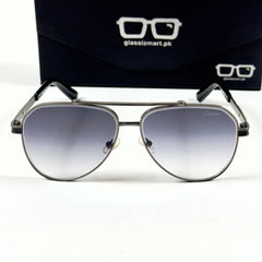 Cartier – 58473 – 60 – Grey Gradient – Metal – Sunglasses – Unisex