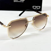 Cartier – 5015 – 52 – Golden Brown – Metal – Sunglasses – Unisex