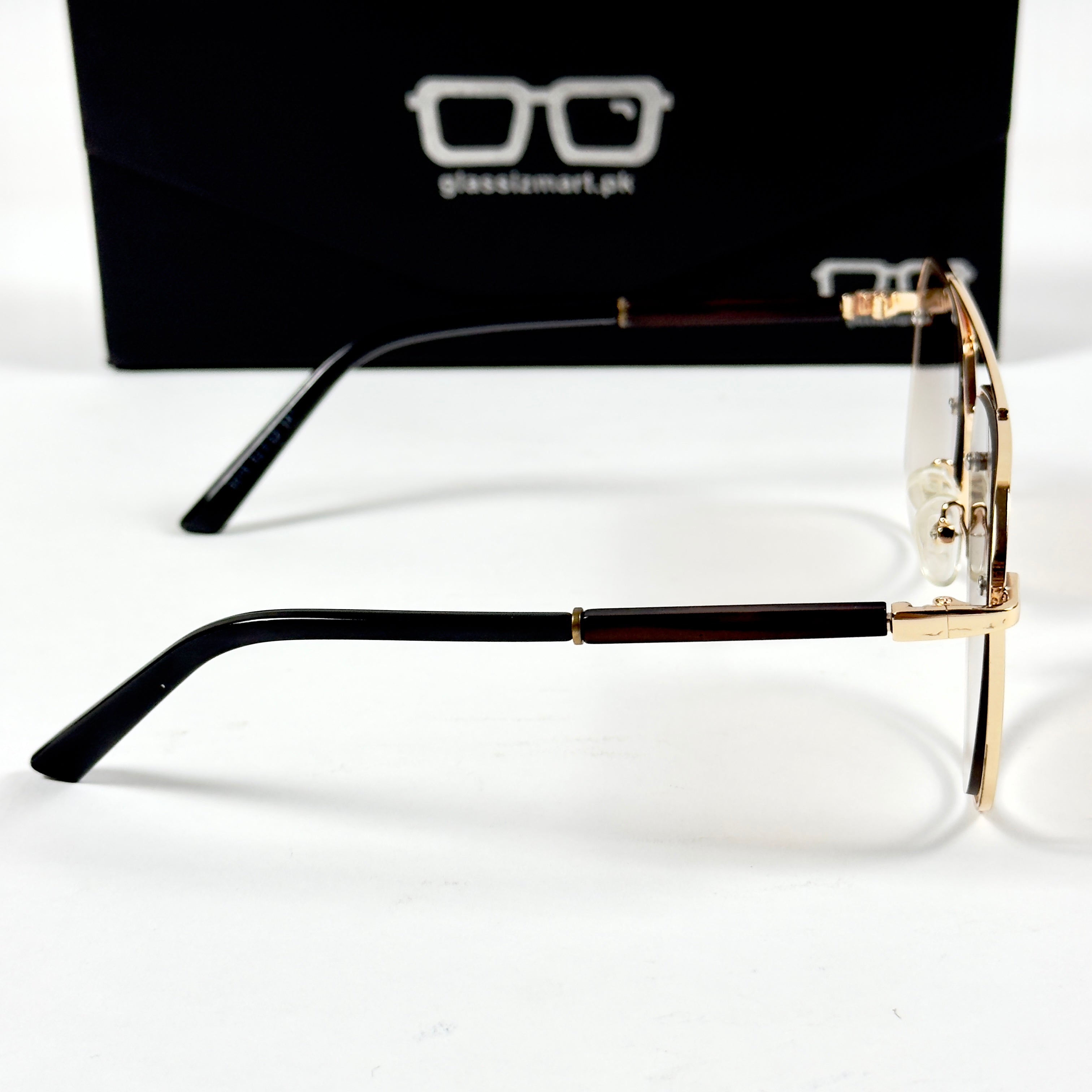 Cartier – 5015 – 52 – Golden Brown – Metal – Sunglasses – Unisex