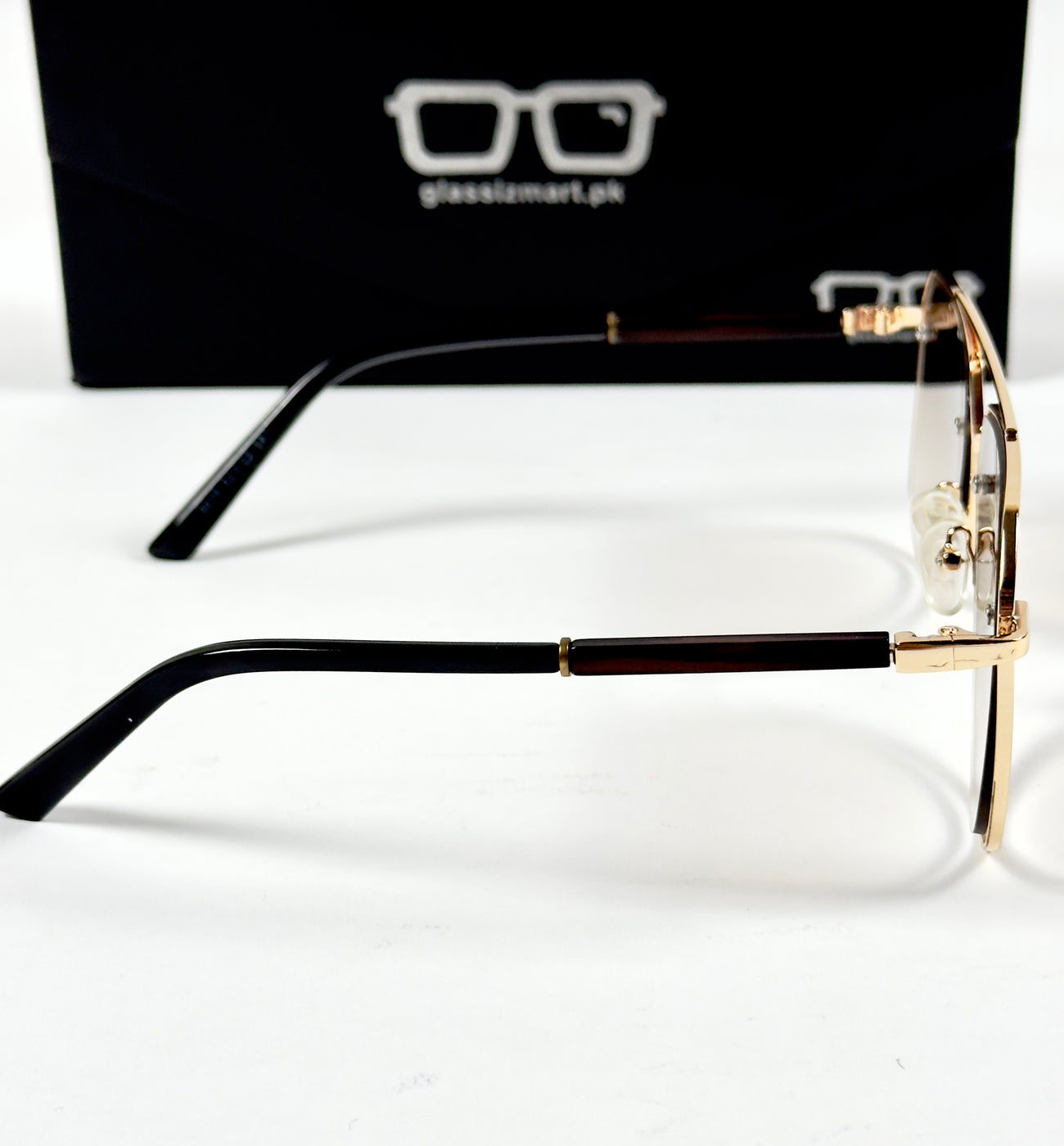 Cartier – 5015 – 52 – Golden Brown – Metal – Sunglasses – Unisex