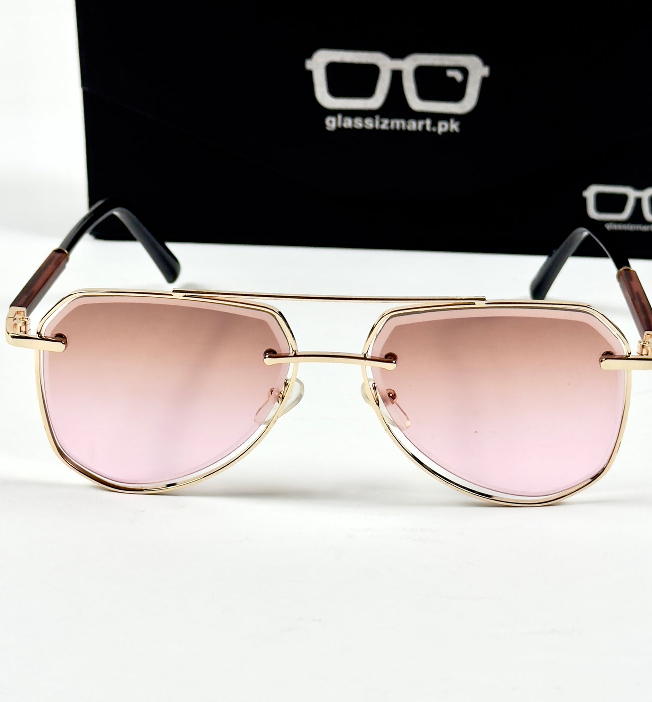Cartier – 5015 – 52 – Golden Pink – Metal – Sunglasses – Unisex