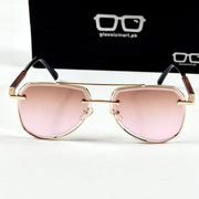 Cartier – 5015 – 52 – Golden Pink – Metal – Sunglasses – Unisex