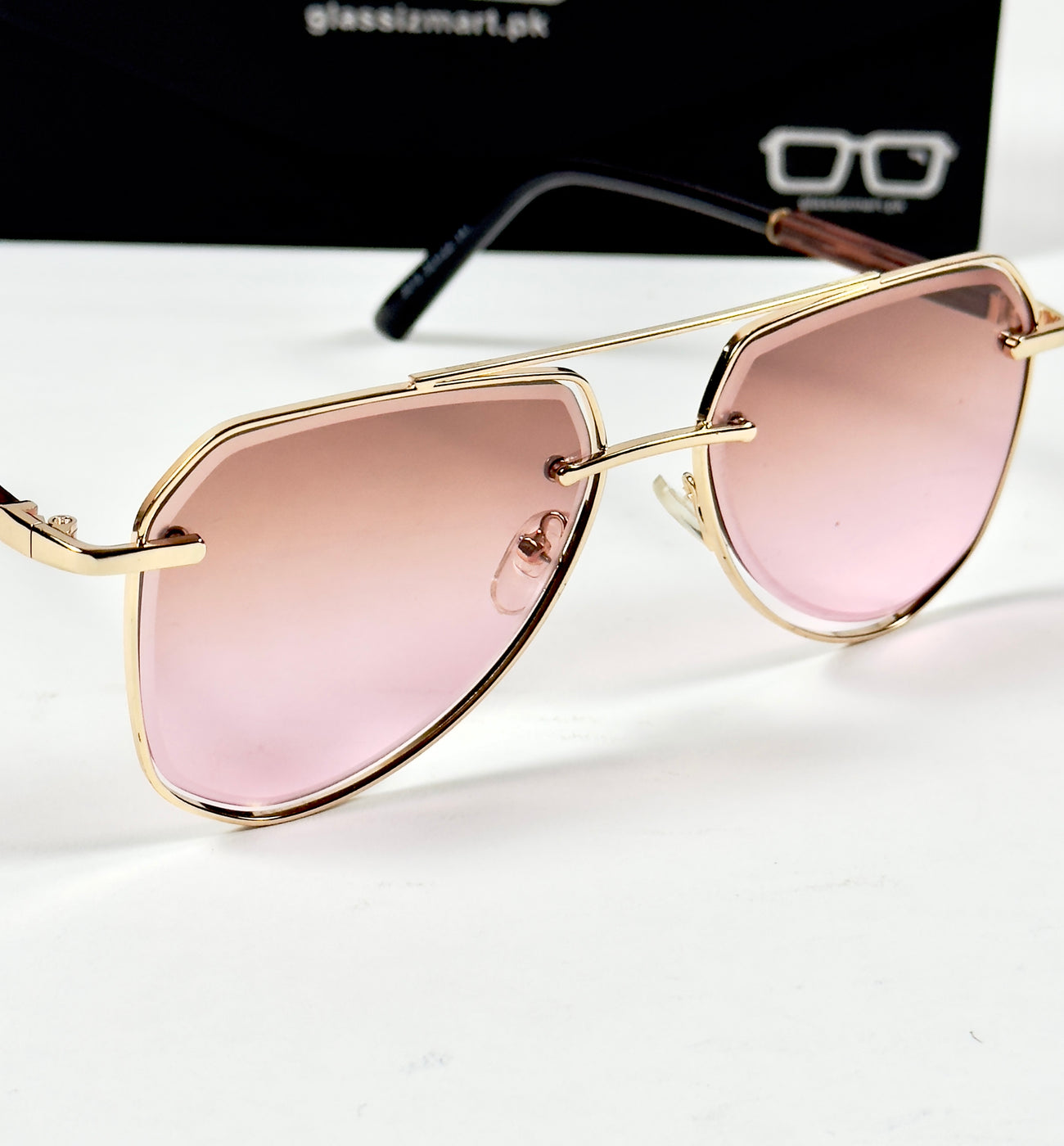 Cartier – 5015 – 52 – Golden Pink – Metal – Sunglasses – Unisex