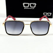 Lacoste – 58501 – 56 – Golden Black Gradient – Metal – Sunglasses – Unisex