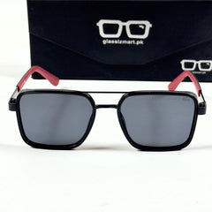 Lacoste – 58501 – 56 – Black – Metal – Sunglasses – Unisex