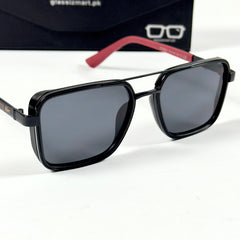 Lacoste – 58501 – 56 – Black – Metal – Sunglasses – Unisex