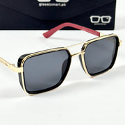 Lacoste – 58501 – 56 – Golden Black – Metal – Sunglasses – Unisex