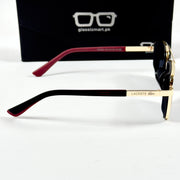 Lacoste – 58501 – 56 – Golden Black – Metal – Sunglasses – Unisex