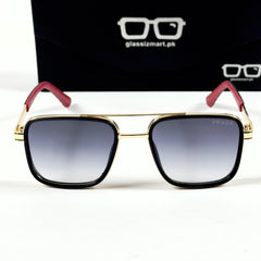 Prada – 58494 – 56 – Golden Black Gradient – Metal – Sunglasses – Unisex