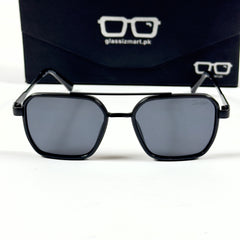 Cartier – 58497 – 54 – Black – Metal – Sunglasses – Unisex
