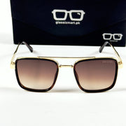 Bvlgari – 58496 – 54 – Golden Brown Gradient – Metal – Sunglasses – Unisex
