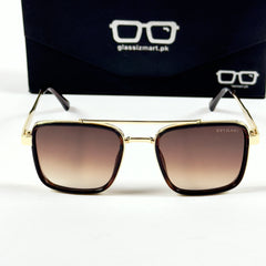 Bvlgari – 58496 – 54 – Golden Brown Gradient – Metal – Sunglasses – Unisex