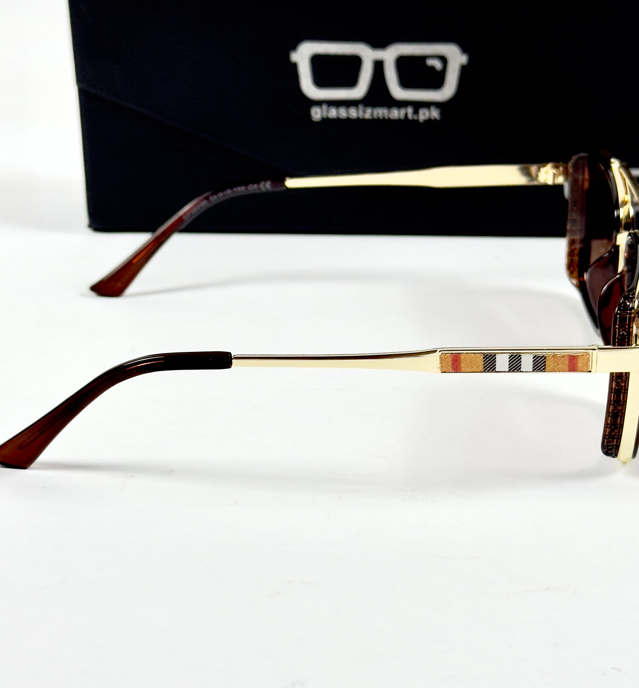 Bvlgari – 58496 – 54 – Golden Brown Gradient – Metal – Sunglasses – Unisex