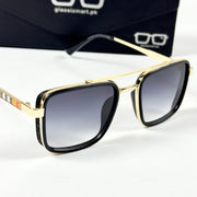 Bvlgari – 58496 – 54 – Golden Black Gradient – Metal – Sunglasses – Unisex