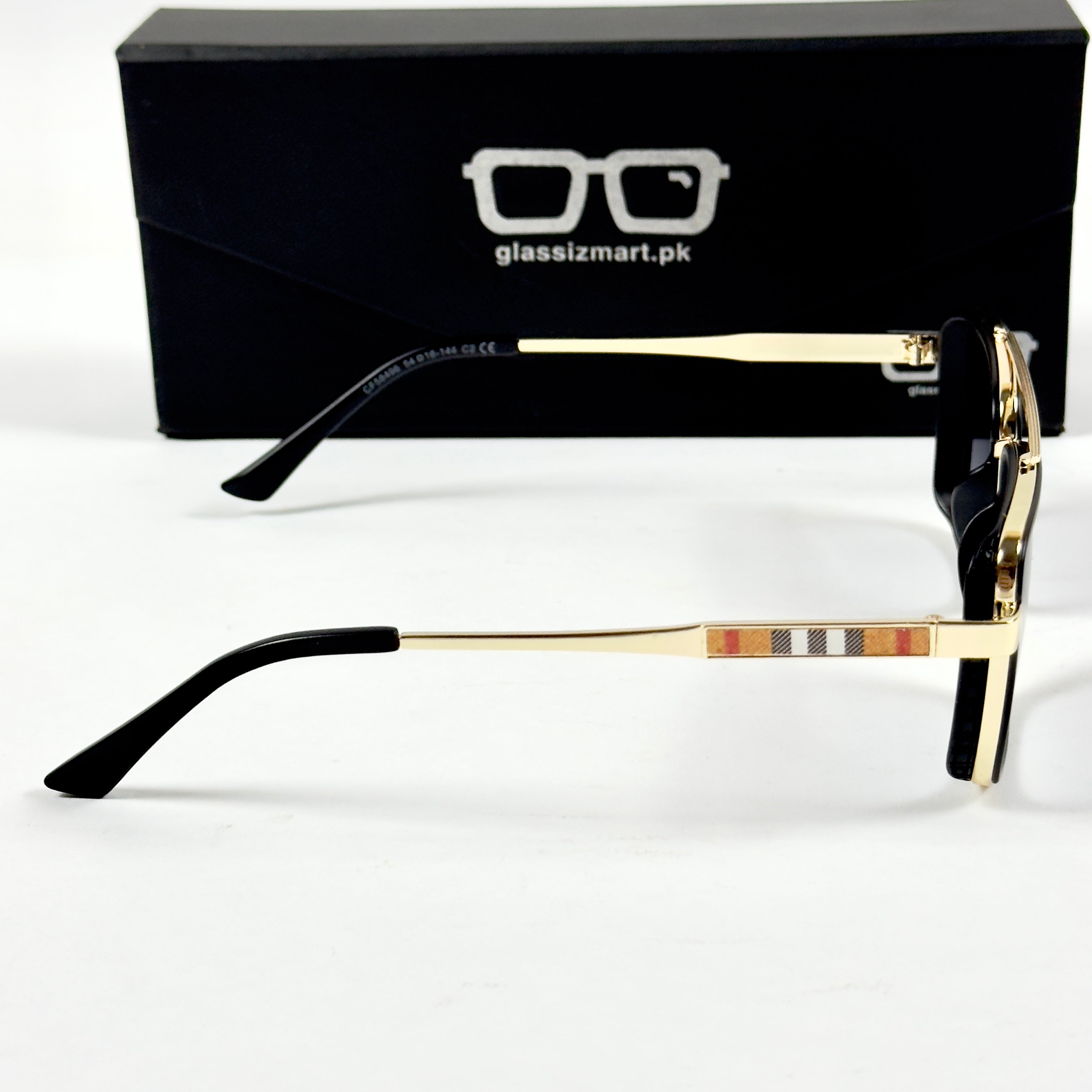 Bvlgari – 58496 – 54 – Golden Black Gradient – Metal – Sunglasses – Unisex