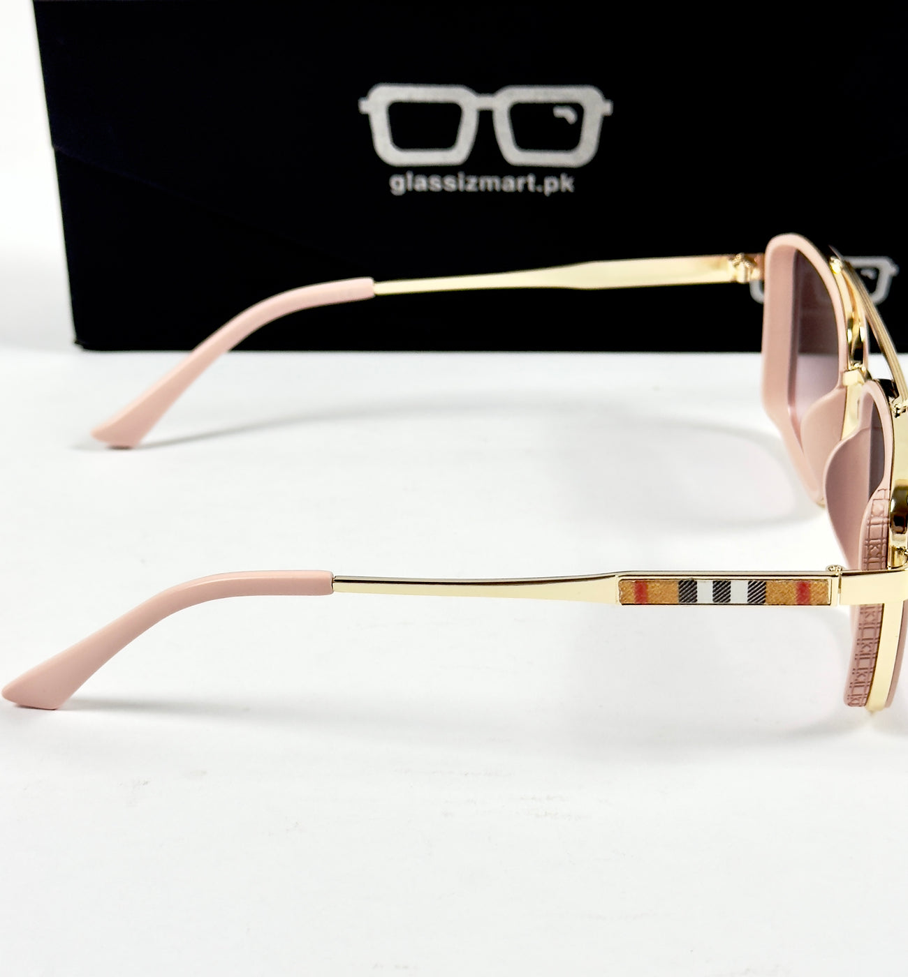 Bvlgari – 58496 – 54 – Golden Pink – Metal – Sunglasses – Unisex