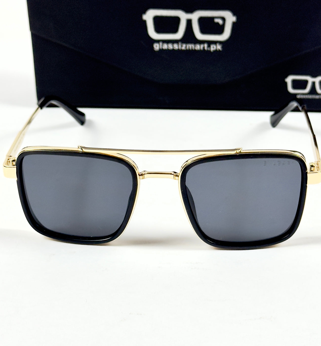 Bvlgari – 58496 – 54 – Golden Black – Metal – Sunglasses – Unisex