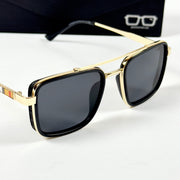 Bvlgari – 58496 – 54 – Golden Black – Metal – Sunglasses – Unisex
