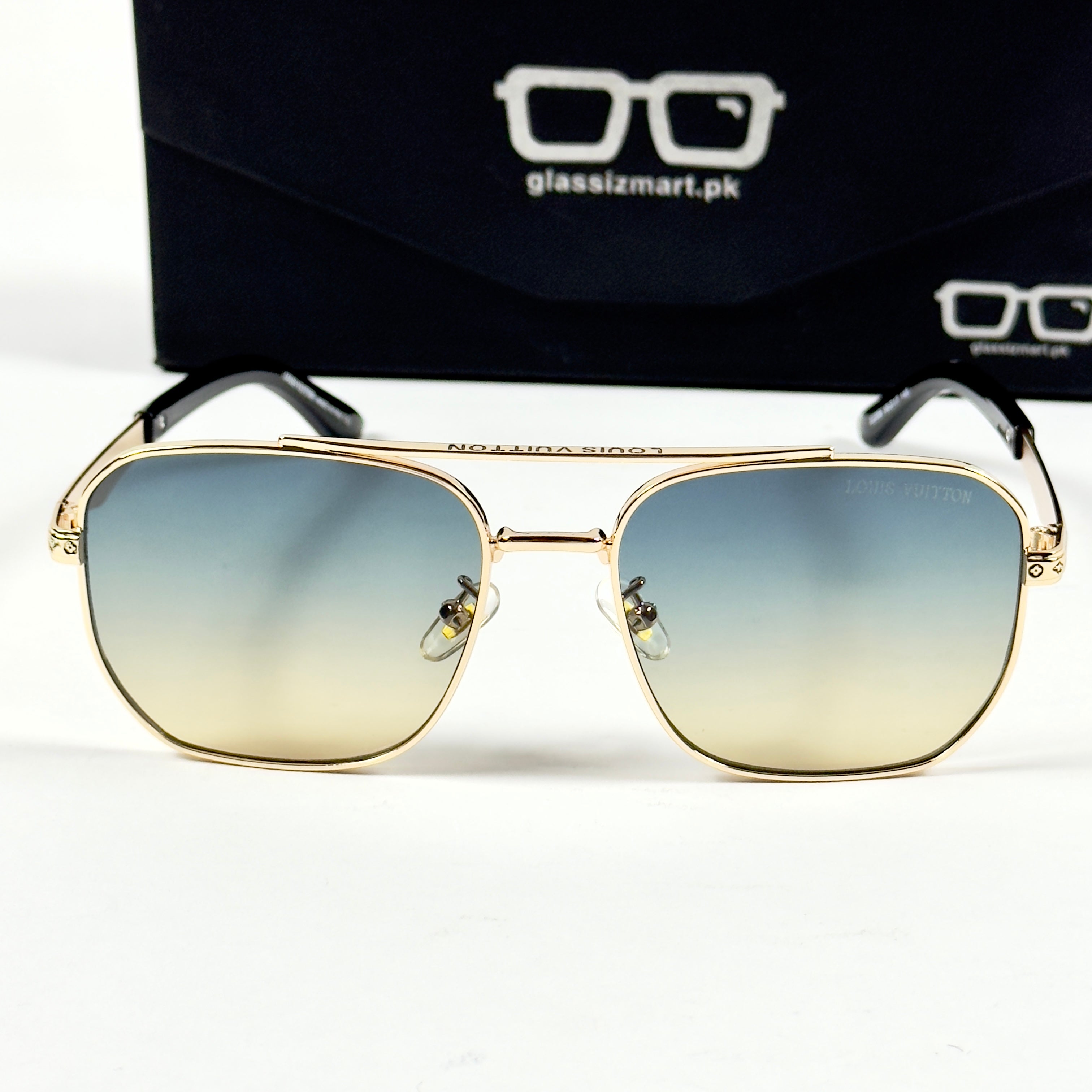 Louis Vuitton – 22289 – 56 – Golden Multi – Metal – Sunglasses – Unisex