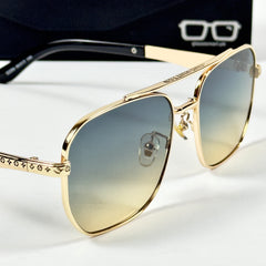 Louis Vuitton – 22289 – 56 – Golden Multi – Metal – Sunglasses – Unisex