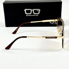 Burberry – 22345 – 60 – Golden Brown  – Metal – Sunglasses – Unisex