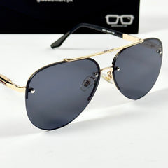 Gucci – 22317 – 60 – Black – Metal – Sunglasses – Unisex