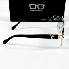 Louis Vuitton – 1708 - 58 – Silver Blue - Metal - Sunglasses – Unisex