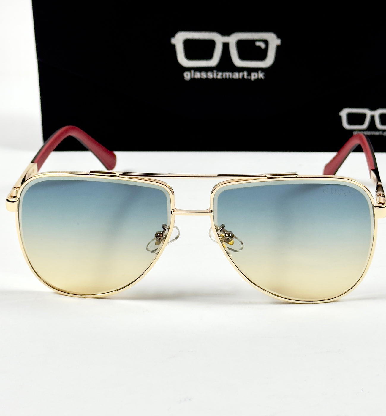 Prada – 23408 - 60 –  Golden Multi - Metal - Sunglasses – Unisex