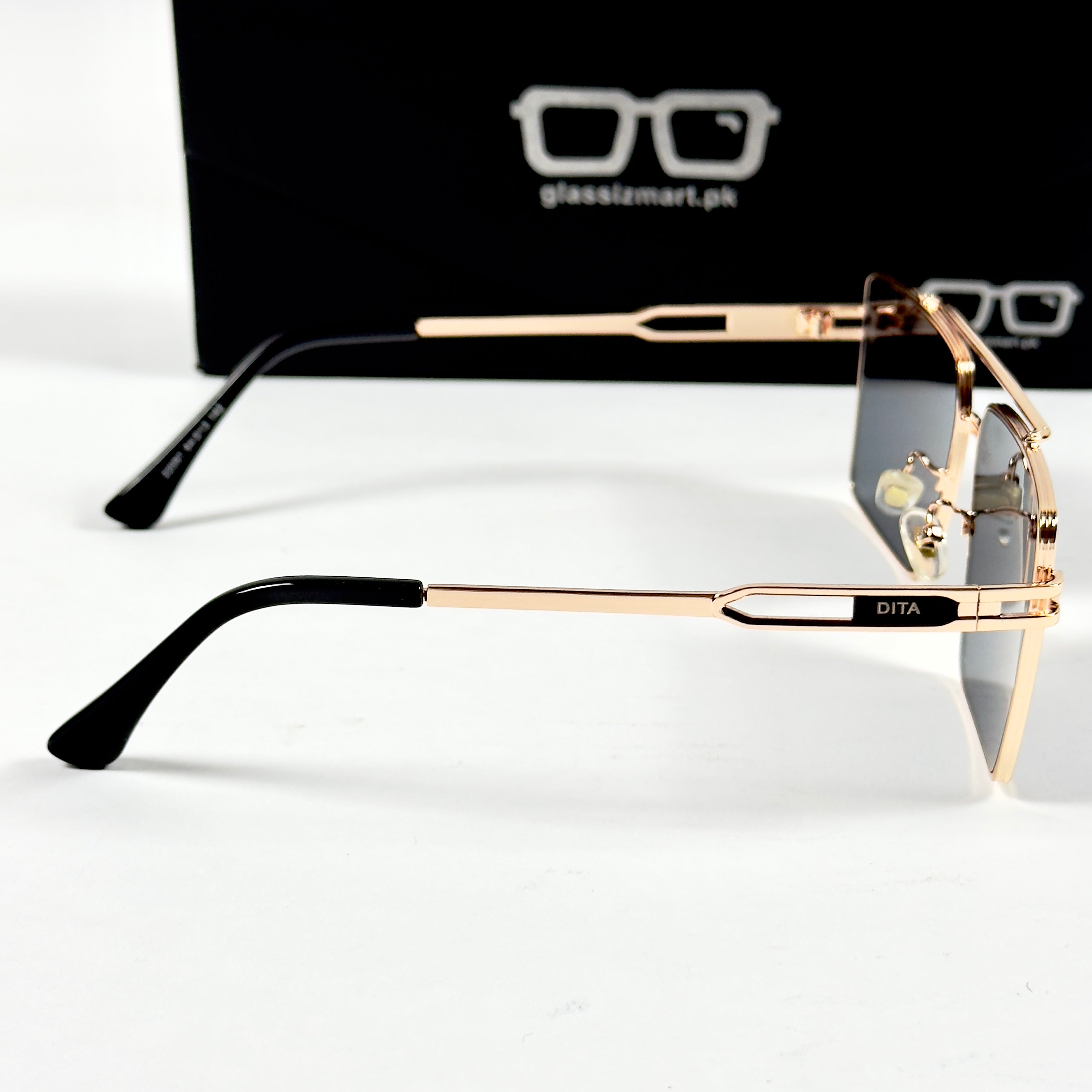Dita – 22097 - 64 –  Golden Black - Metal - Sunglasses – Unisex