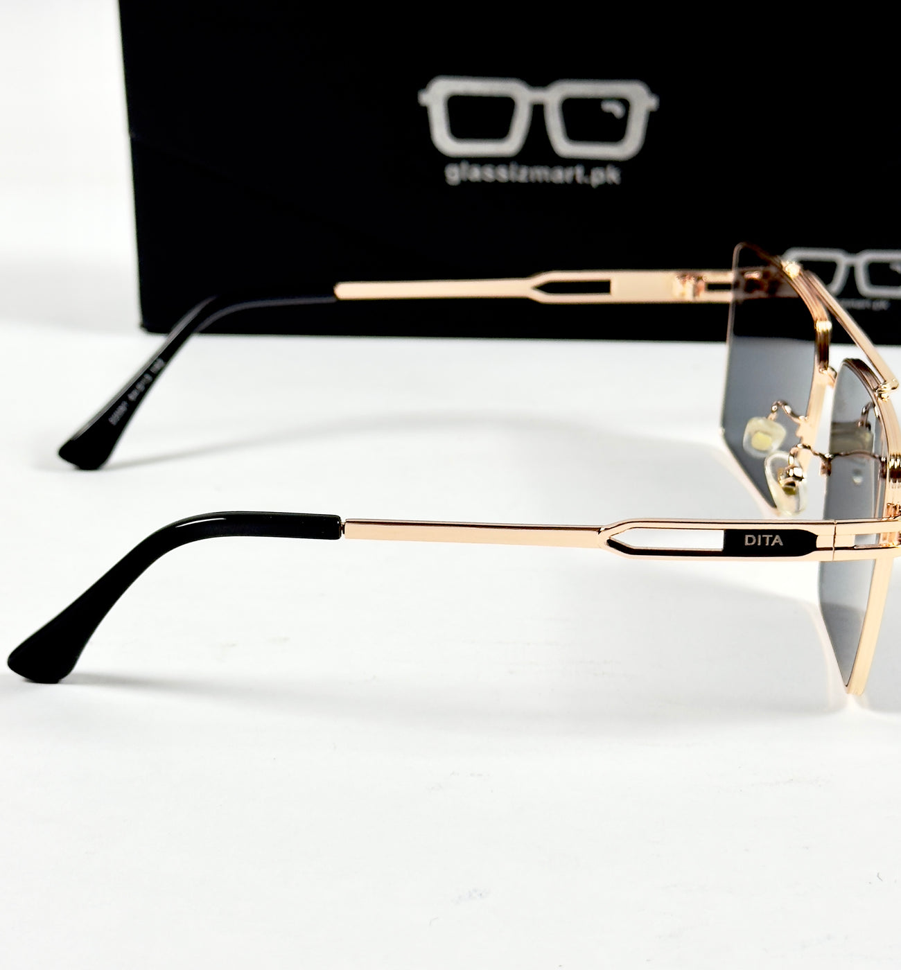 Dita – 22097 - 64 –  Golden Black - Metal - Sunglasses – Unisex