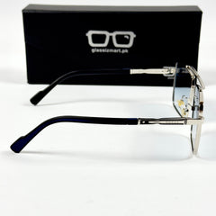 Gucci – 23223 - 60 – Silver Blue - Metal - Sunglasses – Unisex