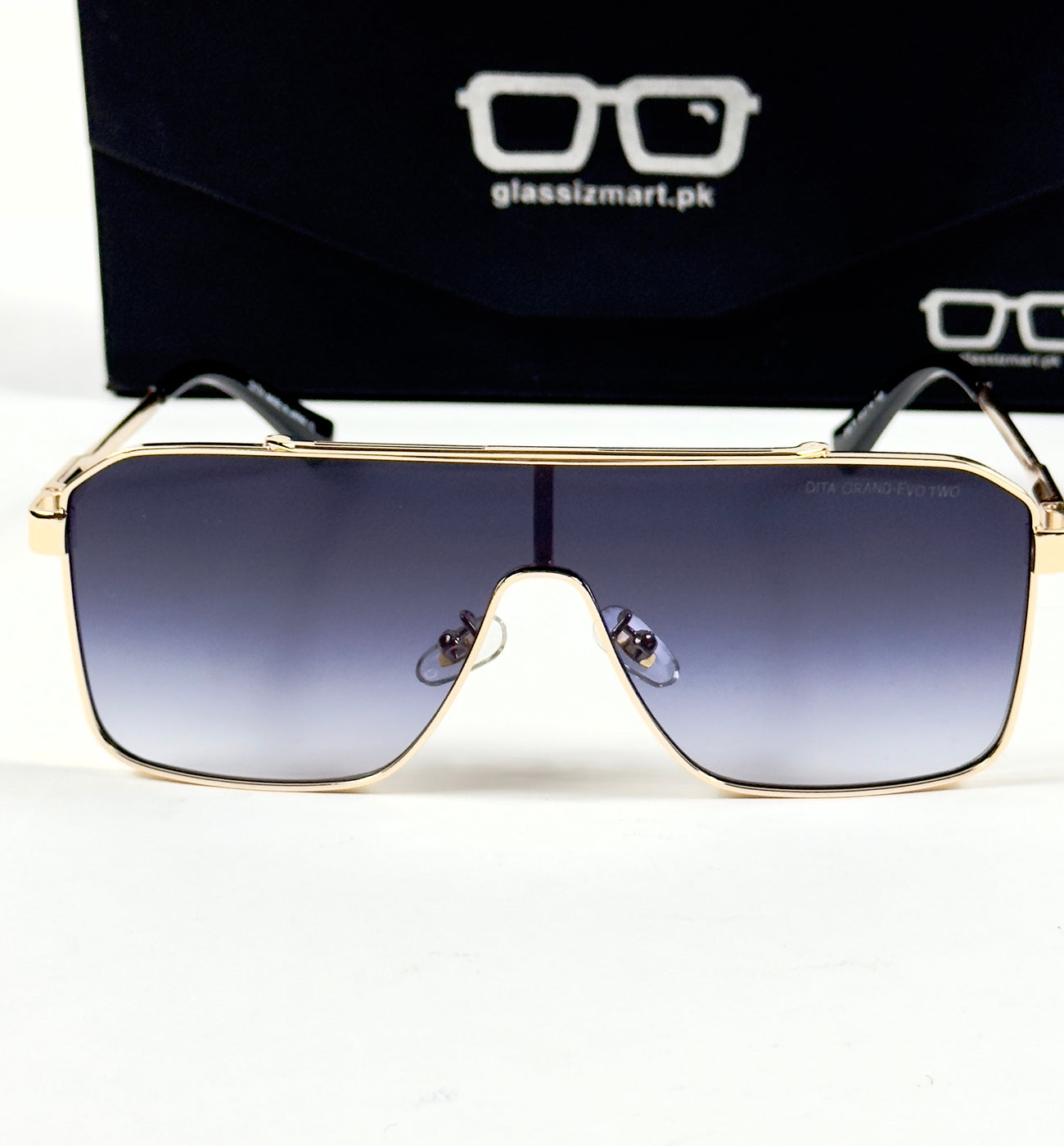 Dita – 24074 – 60 – Golden Black Gradient  – Metal – Sunglasses – Unisex