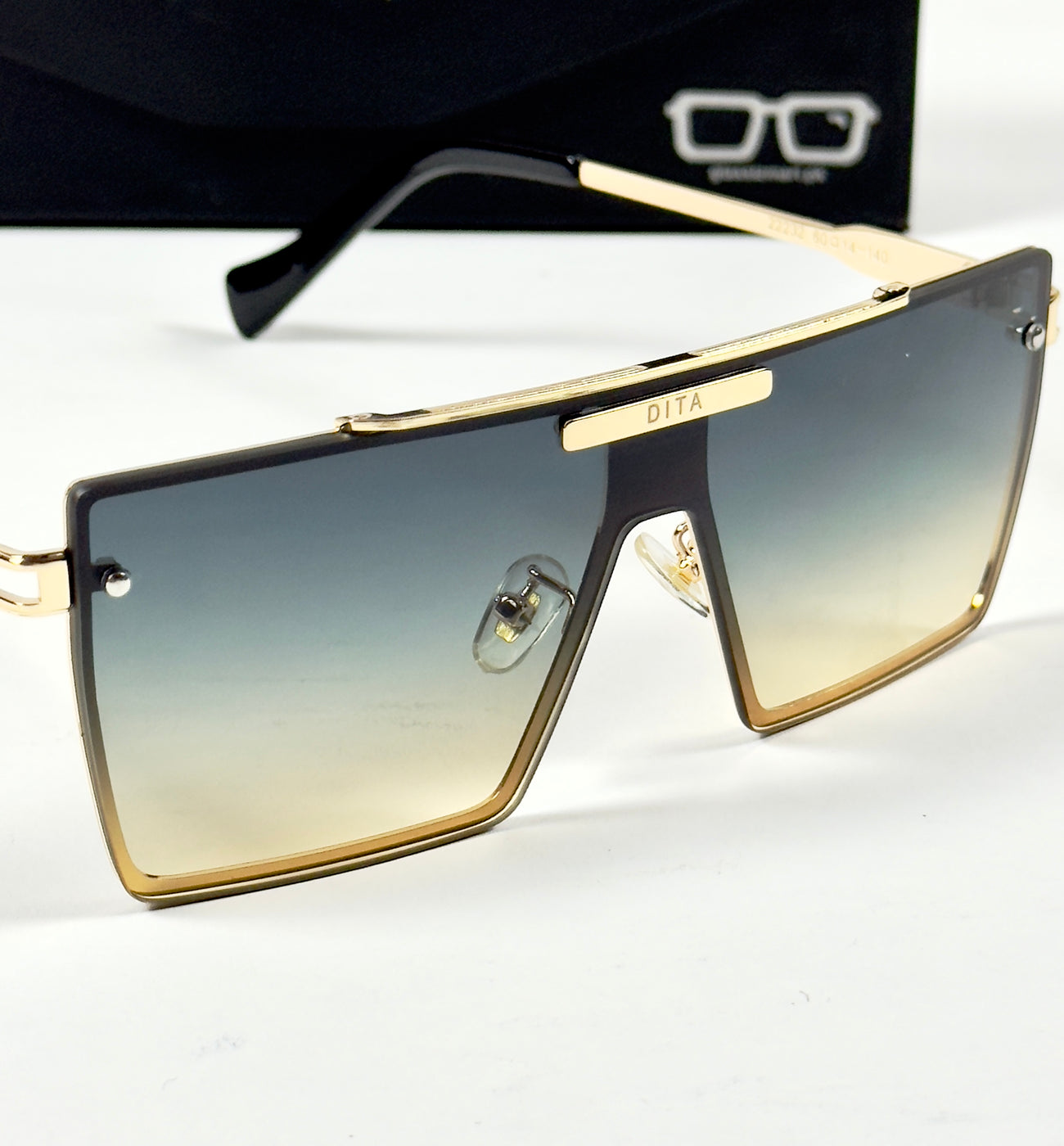 Dita – 22232 - 60 –  Golden Multi - Metal - Sunglasses – Unisex