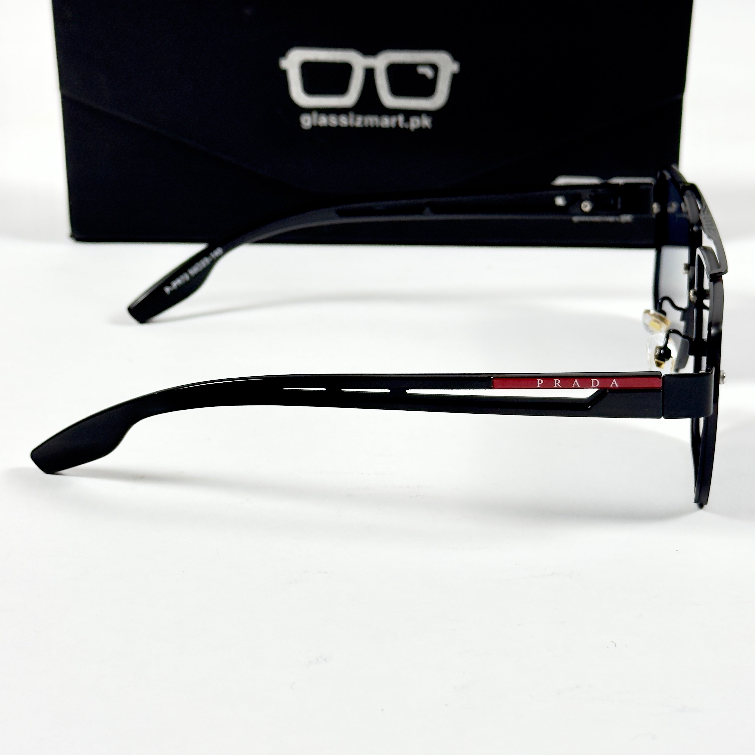 Prada – PR72 - 50 – Black - Metal - Sunglasses – Unisex