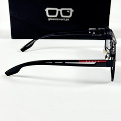 Prada – PR72 - 50 – Black - Metal - Sunglasses – Unisex