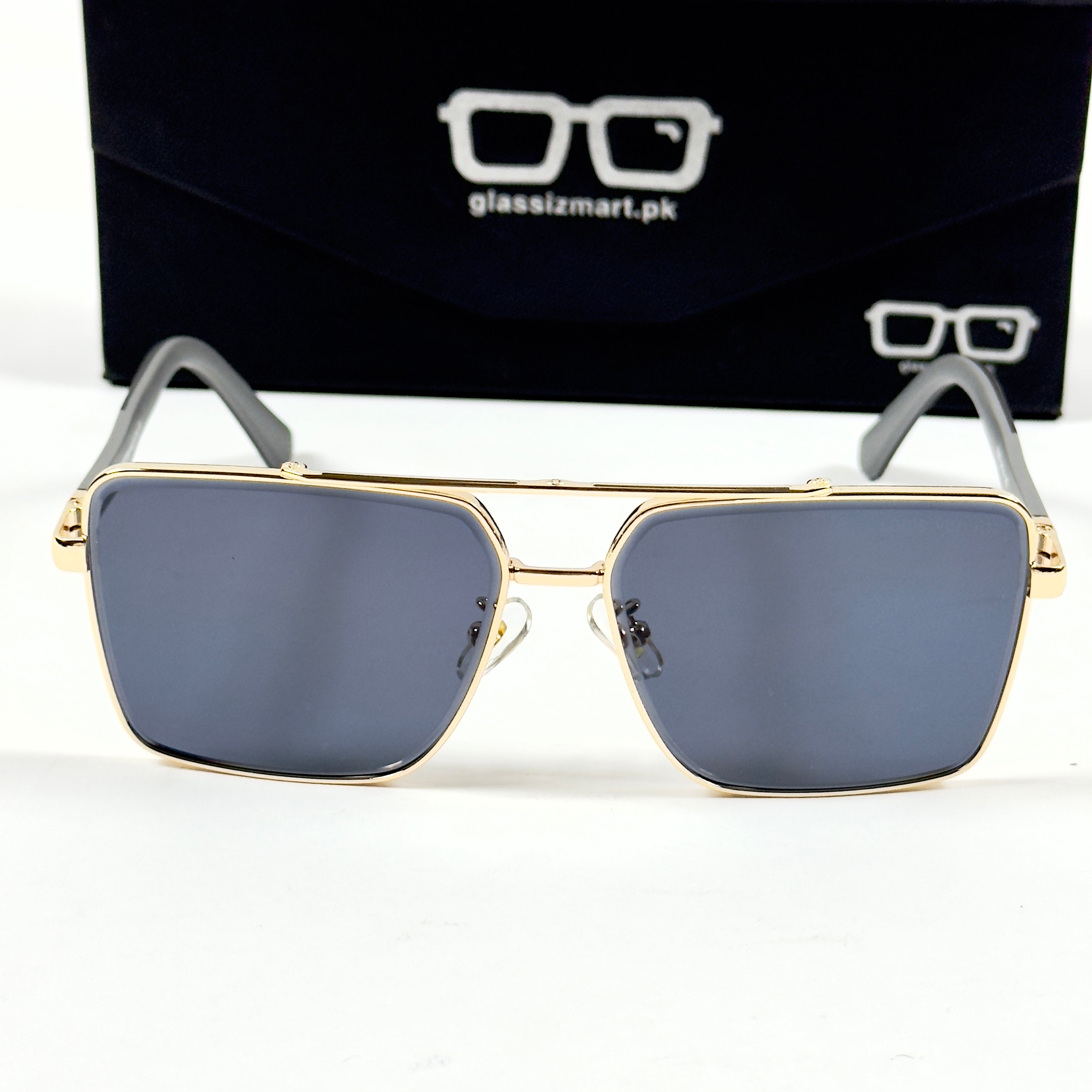 Louis Vuitton – 23387 - 59 – Golden Black - Metal - Sunglasses – Unisex