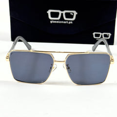 Louis Vuitton – 23387 - 59 – Golden Black - Metal - Sunglasses – Unisex
