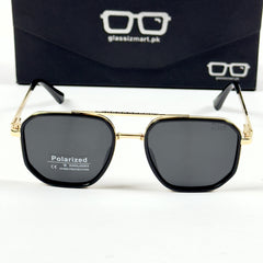 Dior – 58454 - 56 – Golden Black - Metal - Sunglasses – Unisex