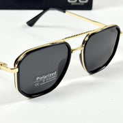 Dior – 58454 - 56 – Golden Black - Metal - Sunglasses – Unisex