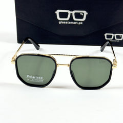Dior – 58454 - 56 – Golden Green - Metal - Sunglasses – Unisex