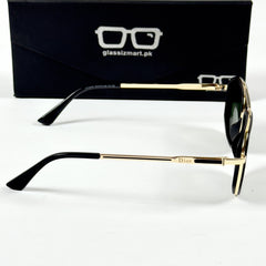 Dior – 58454 - 56 – Golden Green - Metal - Sunglasses – Unisex