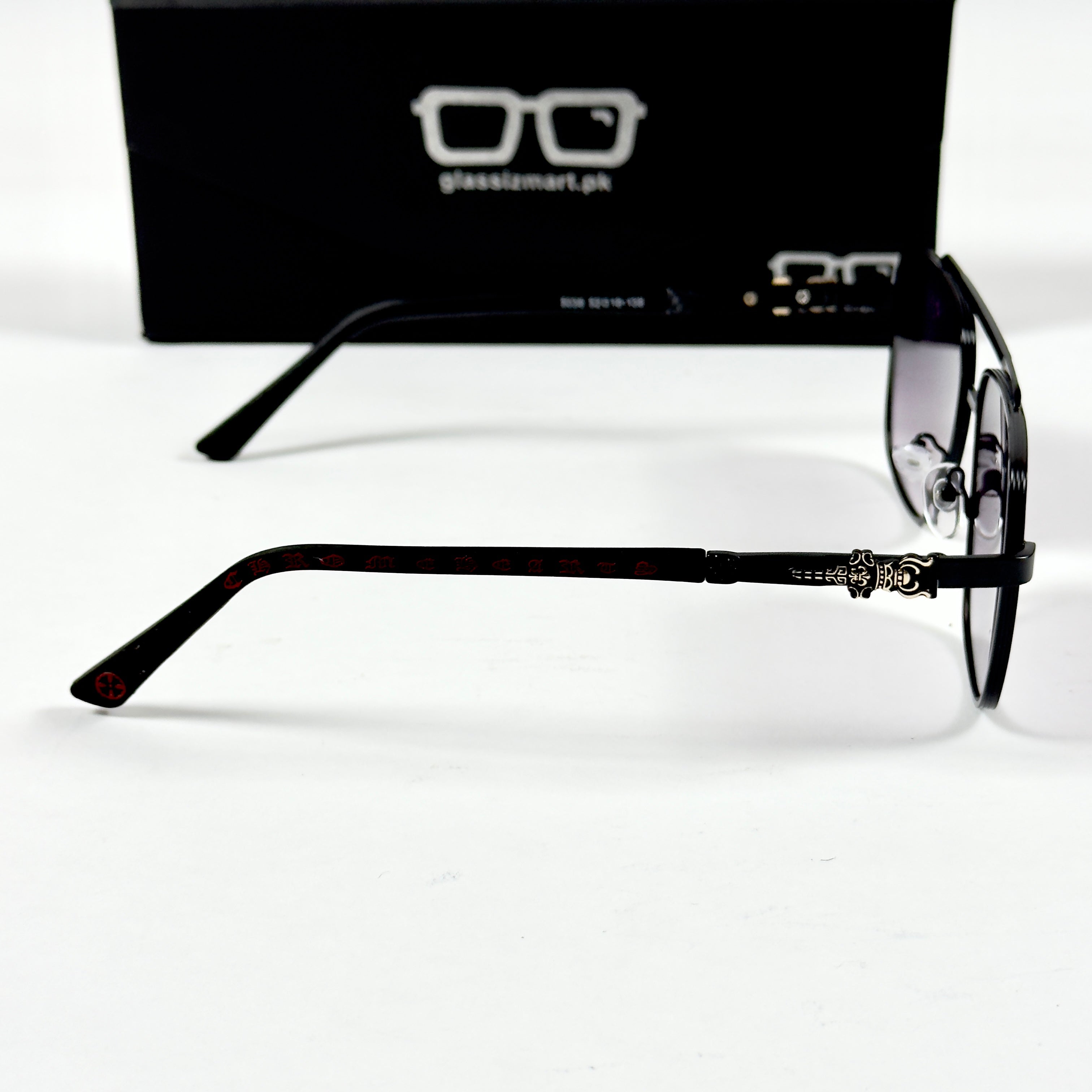 Cartier – 5036 – 52 – Black Gradient – Metal – Sunglasses – Unisex