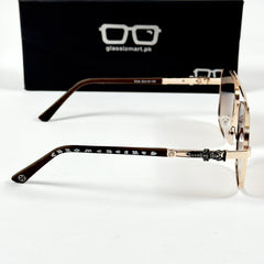 Cartier – 5036 – 52 – Golden Brown – Metal – Sunglasses – Unisex