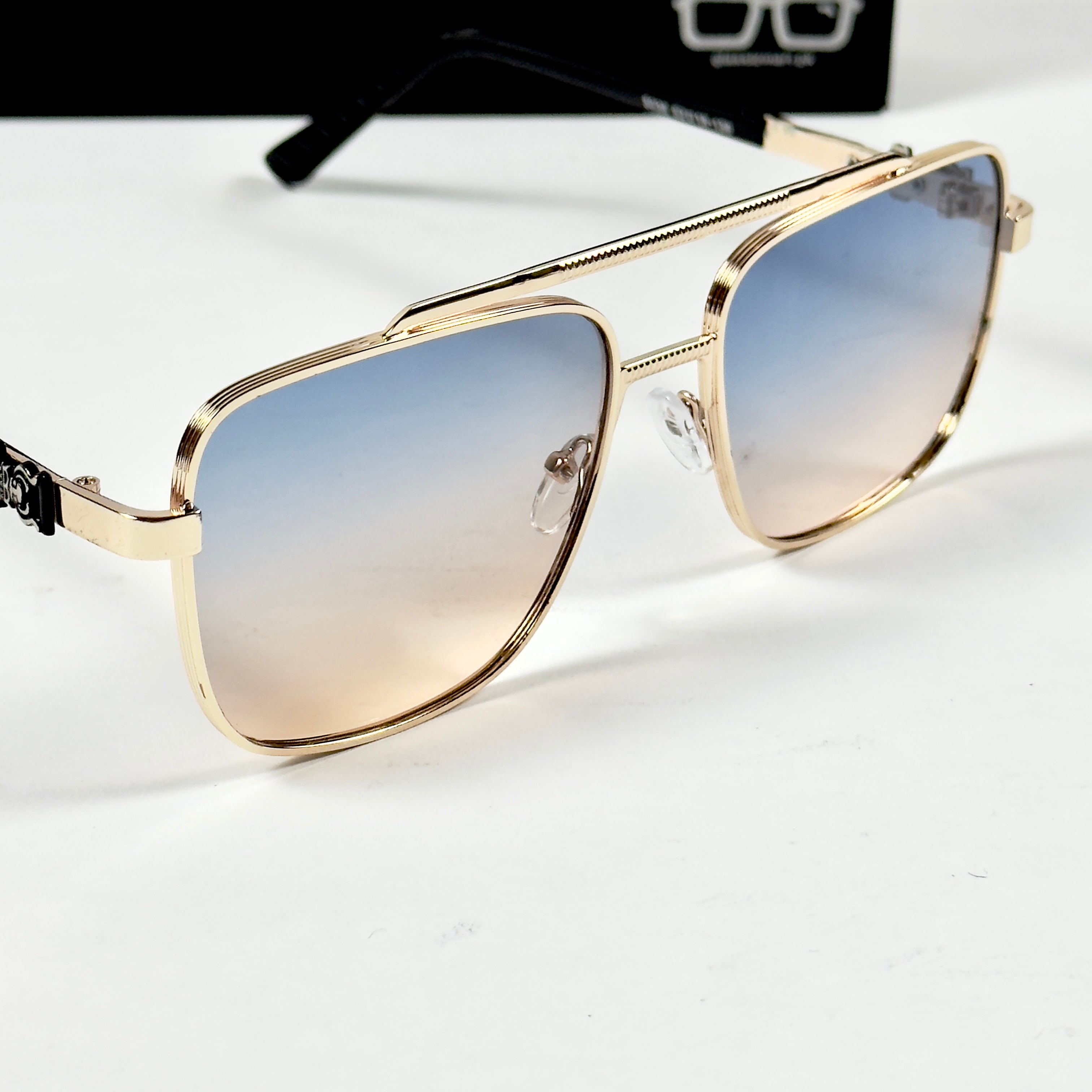 Cartier – 5036 – 52 – Golden Multi – Metal – Sunglasses – Unisex
