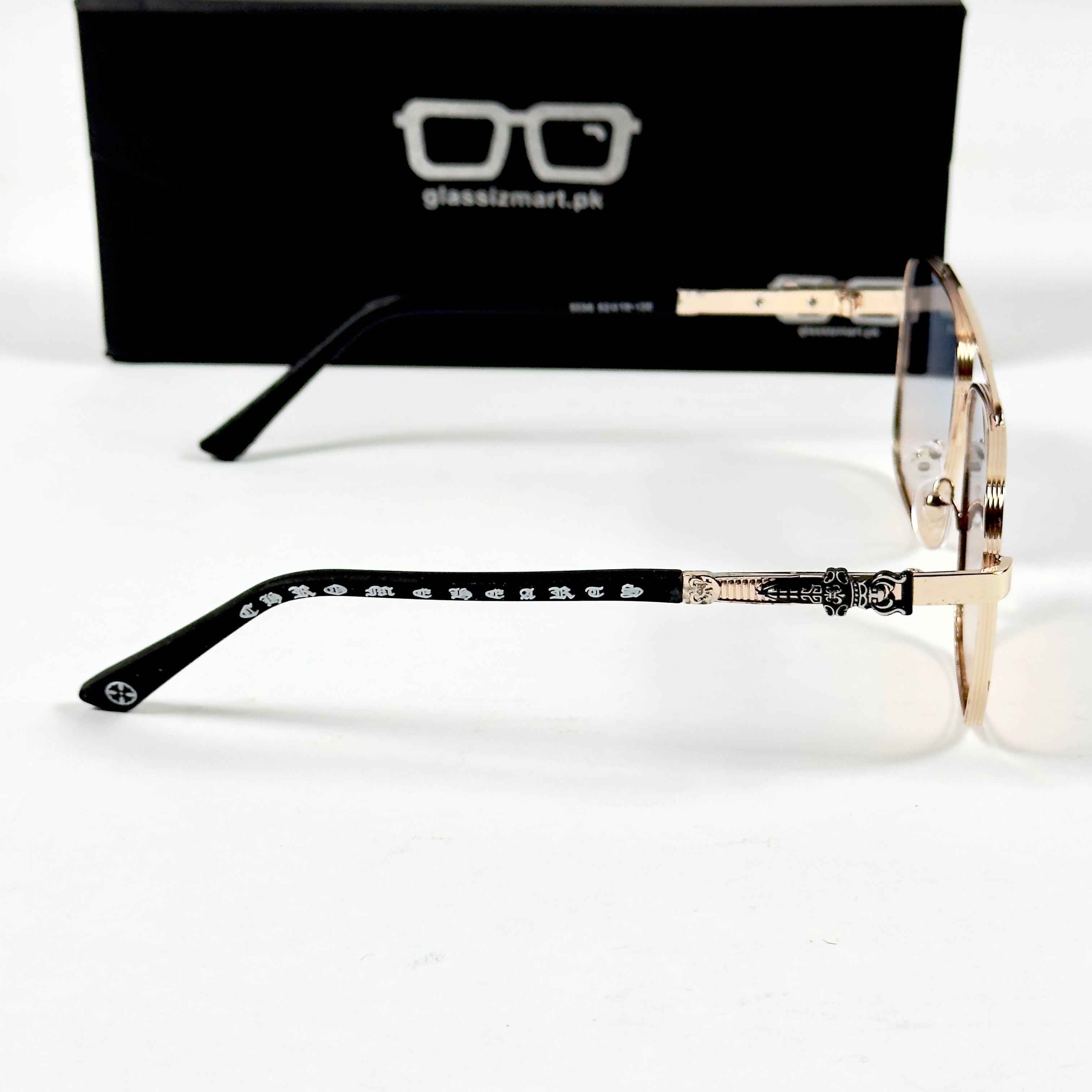 Cartier – 5036 – 52 – Golden Multi – Metal – Sunglasses – Unisex