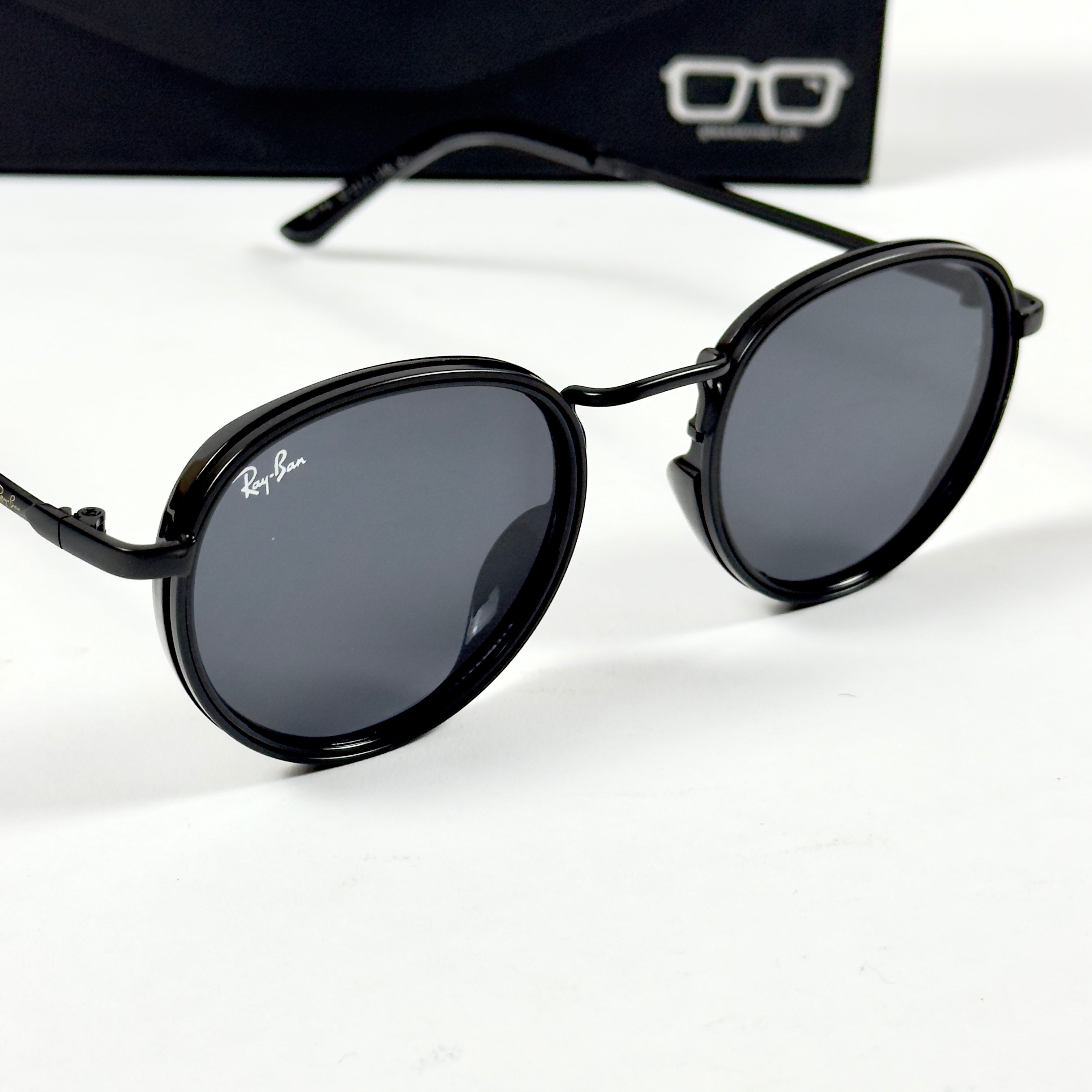 Rayban – 28754 – 52 – Black – Metal – Sunglasses – Unisex