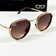 Rayban – 28754 – 52 – Golden Brown – Metal – Sunglasses – Unisex