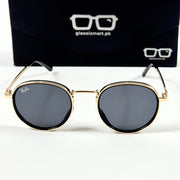 Rayban – 28754 – 52 – Golden Black – Metal – Sunglasses – Unisex